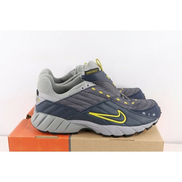 NOS Vintage Nike ACG Air Terra Part Trail Hiking Running Dad Shoes Gray main image 8